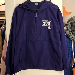 TCU Pullover Rain Jacket